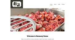 Desktop Screenshot of harmonyfarmsca.com