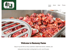 Tablet Screenshot of harmonyfarmsca.com